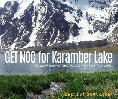 Get NOC for Karambar Lake